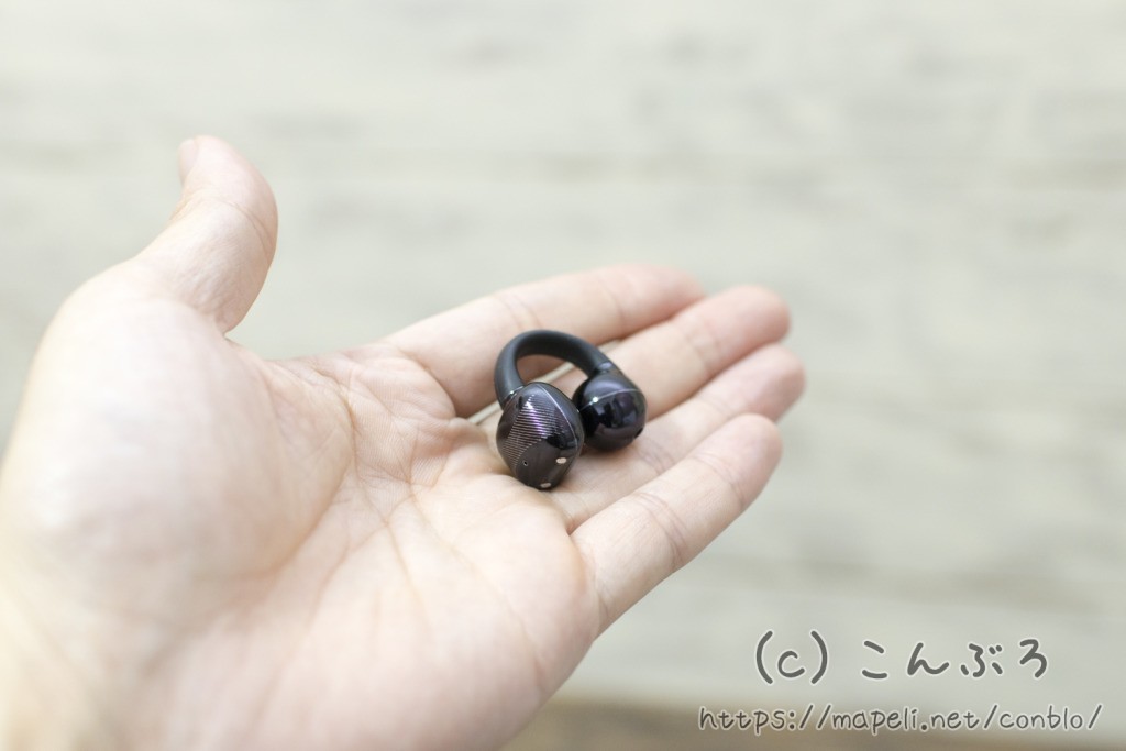 UGREEN HiTune S3 完全ワイヤレスイヤホンの形状